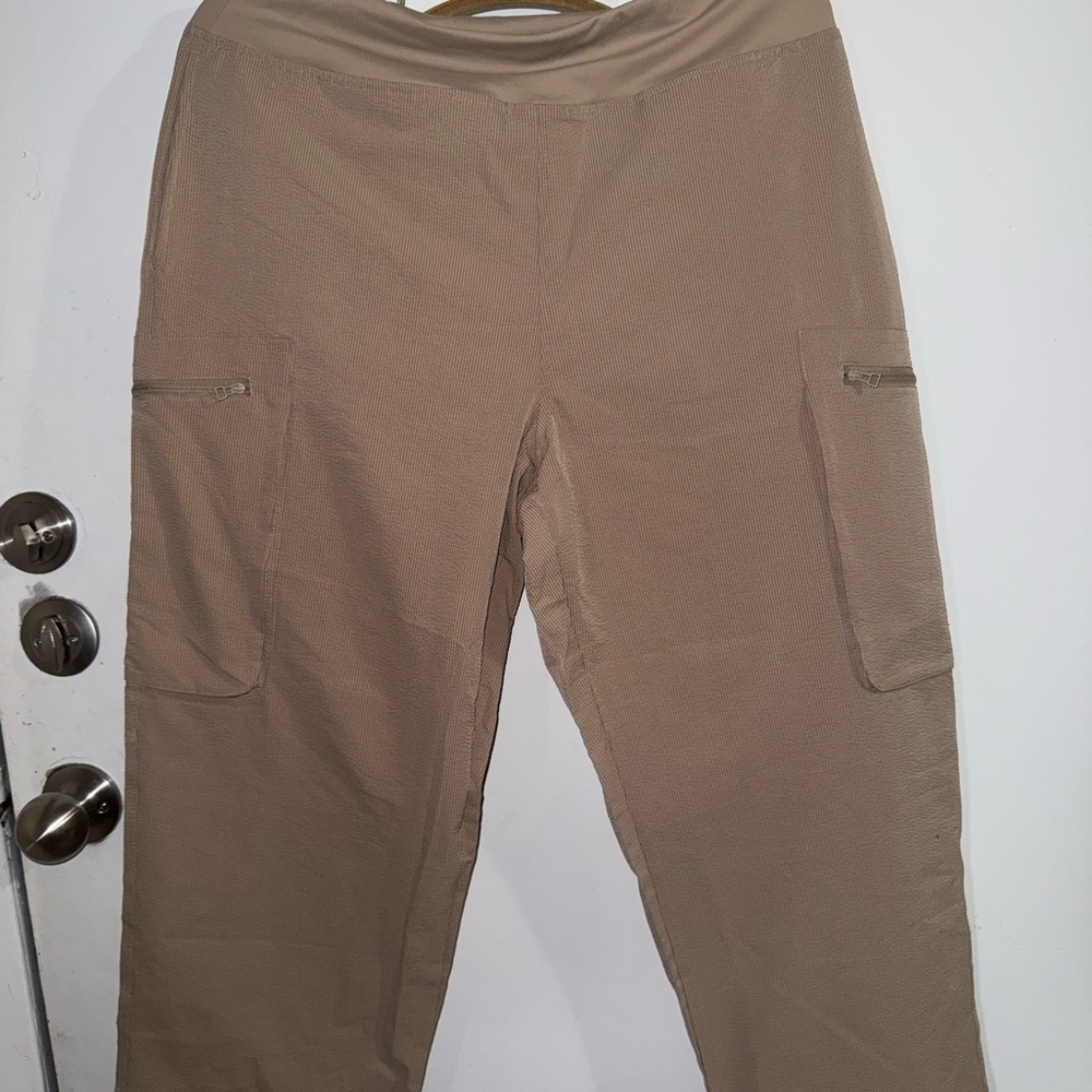 Sage Women's Tan Jogger Pants